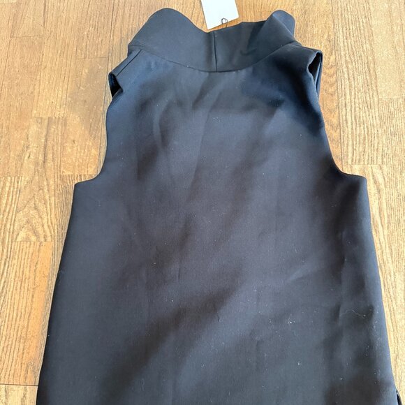 NWT ZARA HIGH NECK SHORT DRESS BLACK SIZE XS9124 /550 - Picture 9 of 9